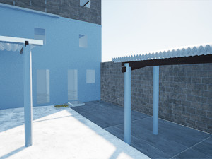 casa de favela brasileira 3D Model