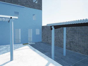 casa de favela brasileira 3D Model