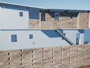 casa de favela brasileira 3D Model
