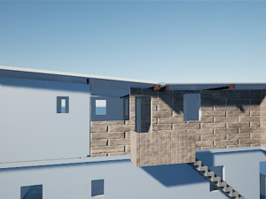 casa de favela brasileira 3D Model