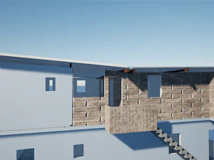 casa de favela brasileira 3D Model