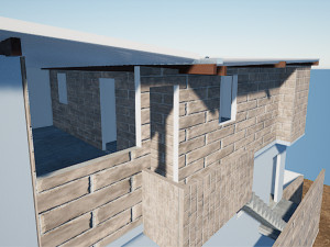 casa de favela brasileira 3D Model