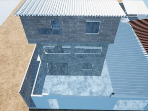casa de favela brasileira 3D Model