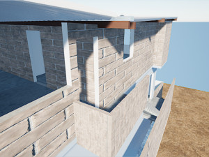 casa de favela brasileira 3D Model