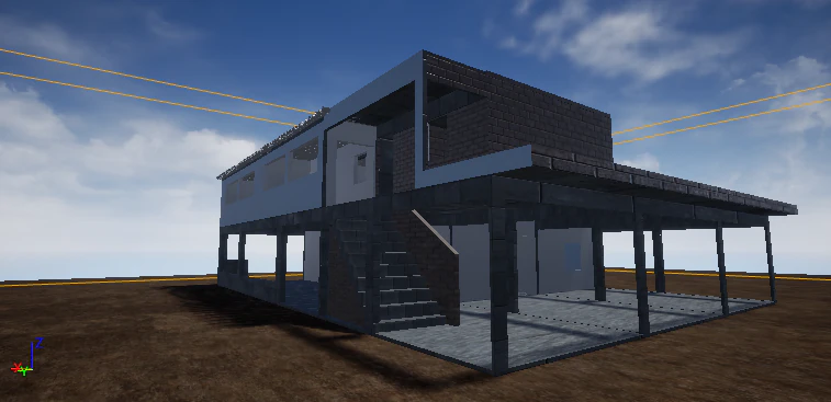 casa de favela Modelo 3D .c4d .max .obj .3ds .fbx .stl .blend 