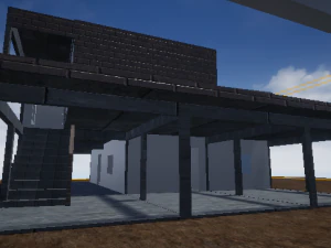 casa de favela Modelo 3D