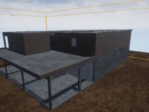 casa de favela Modelo 3D