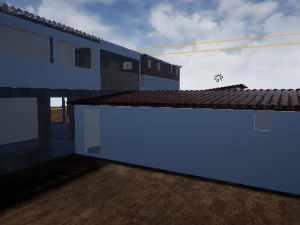 casa de favela 3D Model