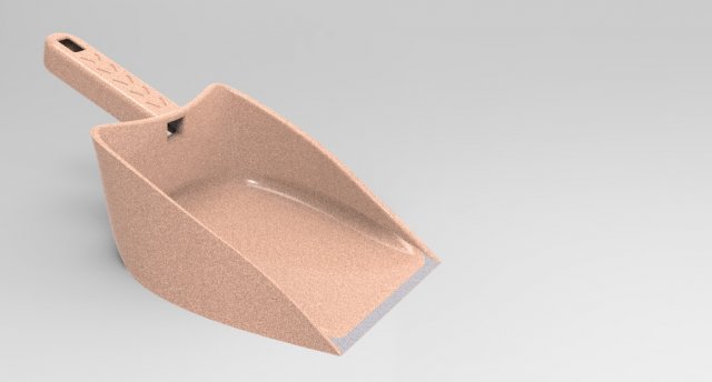 shovel 3D Print Model .c4d .max .obj .3ds .fbx .stl .blend 