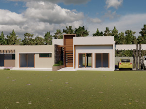 Vivienda unifamiliar rvt 3D Model
