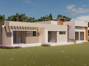 Vivienda unifamiliar rvt 3D Model