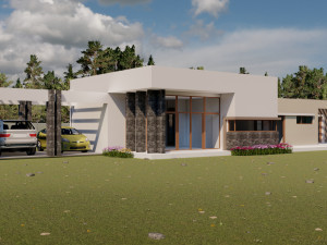 Vivienda unifamiliar rvt 3D Model