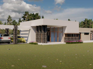 Vivienda unifamiliar rvt 3D Model