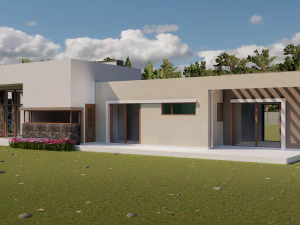 Vivienda unifamiliar rvt 3D Model