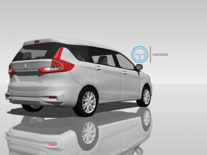 Maruti suzuki ertiga Modèle 3D