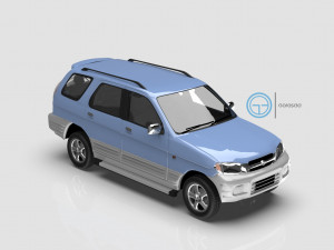 Daihatsu taruna fgx Model 3D