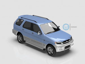 Daihatsu taruna fgx 3D Model