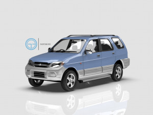 Daihatsu taruna fgx Model 3D