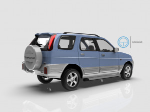Daihatsu taruna fgx Model 3D