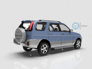 Daihatsu taruna fgx 3D Model