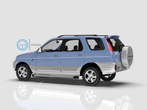 Daihatsu taruna fgx Model 3D