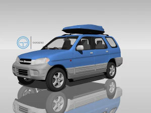 Daihatsu taruna fgx 3D Model