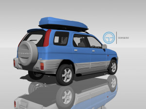 Daihatsu taruna fgx Model 3D