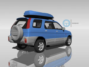 Daihatsu taruna fgx 3D Model