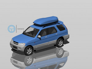Daihatsu taruna fgx Model 3D