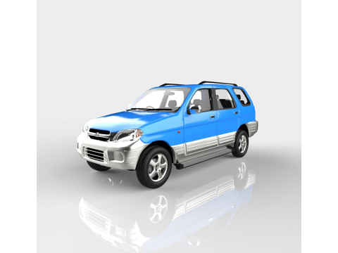 Daihatsu taruna fgx 3D Модель