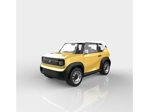 Vinfast VF3 2024 3D 模型