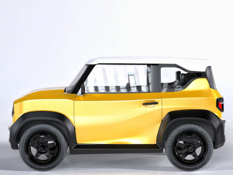 Vinfast VF3 2024 3D Модель