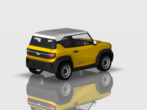 Vinfast VF3 2024 3D Model