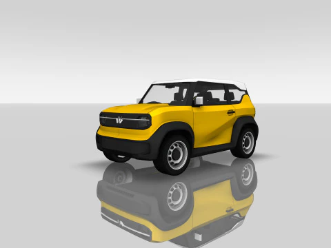 Vinfast VF3 2024 3D Model