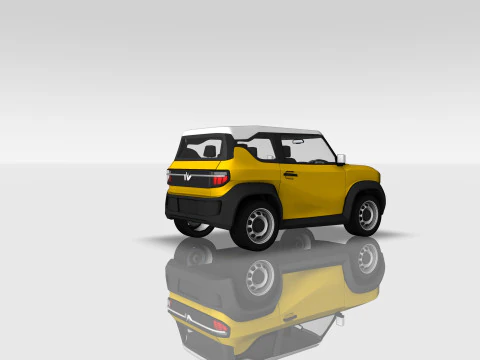 Vinfast VF3 2024 3D Model