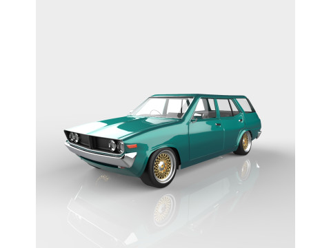 Toyota Corona Kombi Wagon 3D Модель