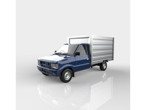 Isuzu Panther Kotak BOX pickup Model 3D