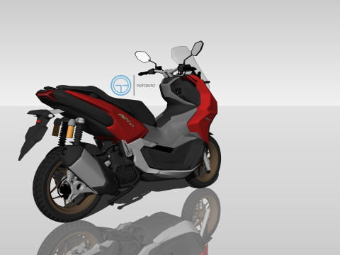 Honda ADV 160 Adventure 3D Model