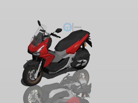 Honda ADV 160 Adventure 3D Model