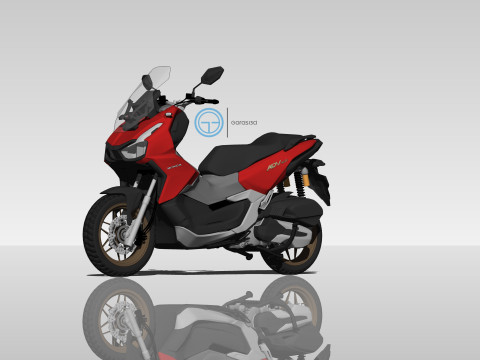 Honda ADV 160 Adventure 3D Model