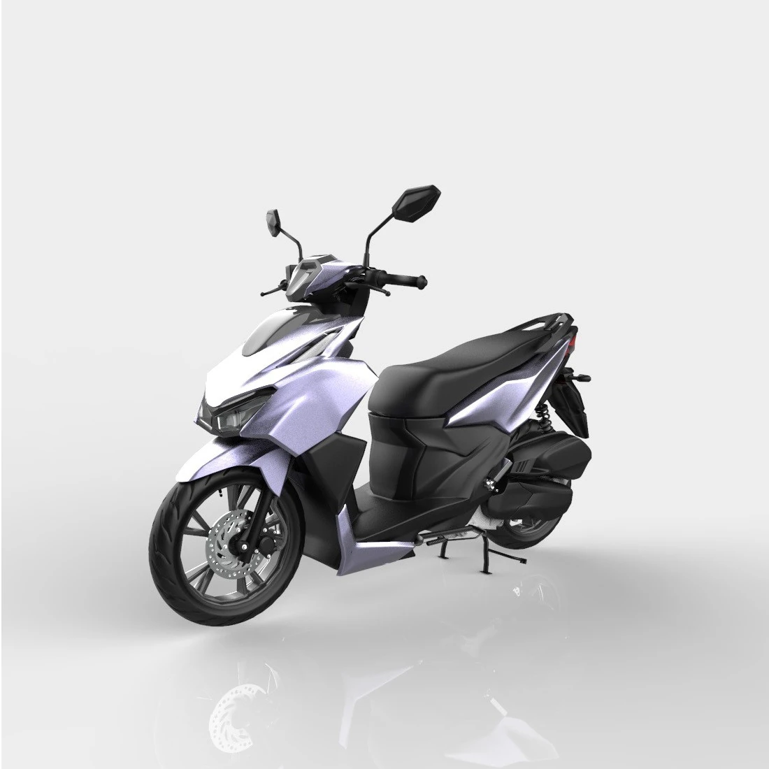 Honda Vario 160 ESP 3D Model .c4d .max .obj .3ds .fbx .stl .blend