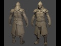 Mongol Warrior Highpoly sculpt 3D 模型