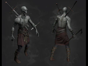 Undead 3D Model