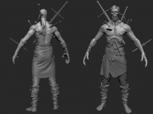 Undead 3D Model