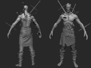 Undead 3D Model