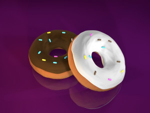 donut Model 3D