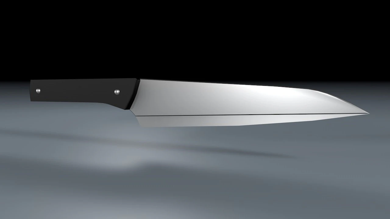 knife 3D Model .c4d .max .obj .3ds .fbx .stl .blend 