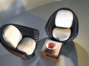 living room 3D Model