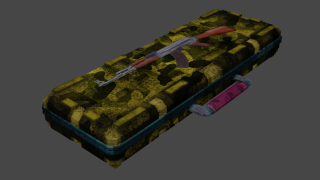 box 3D 모델 .c4d .max .obj .3ds .fbx .stl .blend