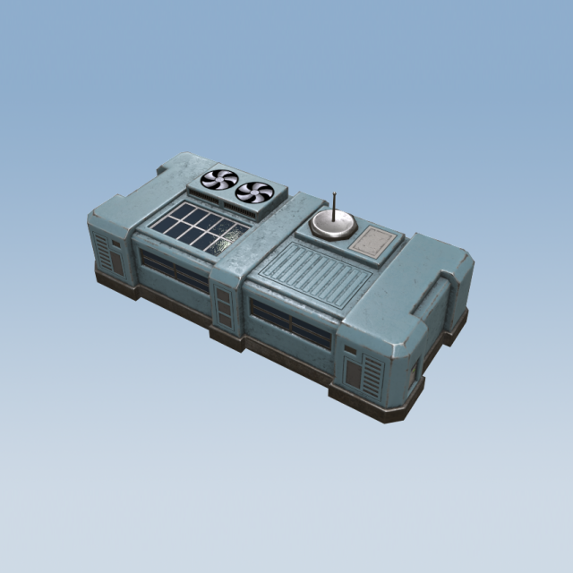 building 3D Модель .c4d .max .obj .3ds .fbx .stl .blend 